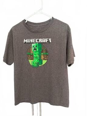 Minecraft Creeper Graphic T-Shirt M